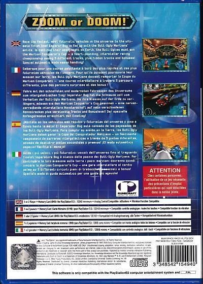 Butt-Ugly Martians Zoom or Doom - PS2 (B Grade) (Genbrug)